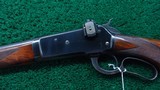 DELUXE WINCHESTER MODEL 1886 TAKE DOWN RIFLE IN CALIBER 33 - 2 of 21