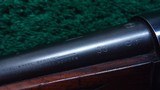 DELUXE WINCHESTER MODEL 1886 TAKE DOWN RIFLE IN CALIBER 33 - 6 of 21