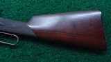 WINCHESTER MODEL 1886 LIGHT WEIGHT RIFLE IN 33 WCF - 15 of 19