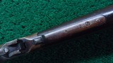 ANTIQUE WINCHESTER MODEL 1892 OCTAGON BARREL RIFLE IN CALIBER 44-40 - 9 of 20