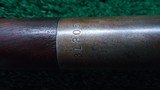 ANTIQUE WINCHESTER MODEL 1892 OCTAGON BARREL RIFLE IN CALIBER 44-40 - 15 of 20