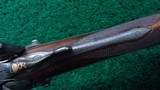 DOUBLE BARREL HAMMER RIFLE BY H. SCHERPING OF HANOVER MADE FOR THE QUEEN OF SWEDEN - 10 of 25