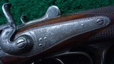 DOUBLE BARREL HAMMER RIFLE BY H. SCHERPING OF HANOVER MADE FOR THE QUEEN OF SWEDEN - 8 of 25
