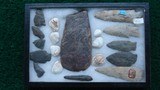 *Sale Pending* - COLLECTION OF SPEAR POINTS, ARROWHEADS, SEA SHELLS AND A STONE AXE - 2 of 3
