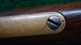 W2825 VERY FINE 2ND MODEL HENRY RIFLE IN CALIBER 44 RF - 14 of 22