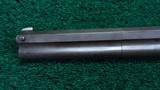 W2825 VERY FINE 2ND MODEL HENRY RIFLE IN CALIBER 44 RF - 13 of 22