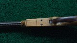 W2825 VERY FINE 2ND MODEL HENRY RIFLE IN CALIBER 44 RF - 11 of 22