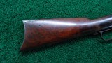 WINCHESTER MODEL 1873 SPECIAL ORDER RIFLE WITH A CASE COLORED FRAME IN 44WCF - 18 of 20