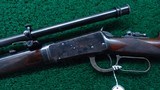 WINCHESTER 1894 DELUXE SPECIAL ORDER RIFLE WITH A5 SCOPE IN 25-35 WCF - 2 of 22