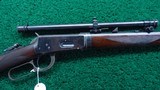 WINCHESTER 1894 DELUXE SPECIAL ORDER RIFLE WITH A5 SCOPE IN 25-35 WCF - 8 of 22