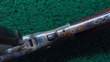 SPECIAL ORDER WINCHESTER 1873 CASE COLORED RIFLE IN 38 WCF - 9 of 21