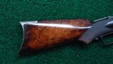 DELUXE SPECIAL ORDER NICKEL 1873 WINCHESTER RIFLE - 18 of 20