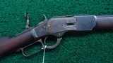 SPECIAL ORDER 30 INCH WINCHESTER MODEL 1873 RIFLE IN CALIBER 44-40 - 1 of 20