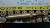 4 BOXES OF 243 WINCHESTER AMMO - 8 of 8