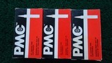 3 BOXES OF PMC BRAND 222 REM AMMO - 2 of 4