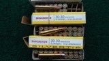 3 BOXES OF WINCHESTER BRAND 30-30 AMMO - 6 of 6