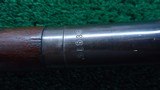 ANTIQUE SERIAL NUMBER 1892 WINCHESTER TAKE DOWN RIFLE IN CALIBER 38-40 - 13 of 19