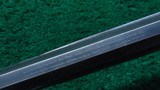 VERY RARE WINCHESTER MODEL 1892 RIFLE WITH SPECIAL ORDER 24 INCH HALF OCTAGON BARREL - 10 of 19