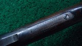 VERY RARE WINCHESTER MODEL 1892 RIFLE WITH SPECIAL ORDER 24 INCH HALF OCTAGON BARREL - 8 of 19