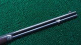 VERY RARE WINCHESTER MODEL 1892 RIFLE WITH SPECIAL ORDER 24 INCH HALF OCTAGON BARREL - 7 of 19