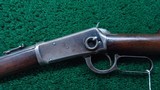 WINCHESTER 1894 SADDLE RING CARBINE IN HARD TO FIND 38-55 - 2 of 19