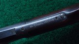 WINCHESTER MODEL 1873 RIFLE IN CALIBER 38-40 - 8 of 20