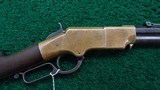 LATE PRODUCTION HENRY LEVER ACTION RIFLE - 1 of 19