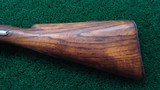 GODDART DOUBLE BARREL HAMMER PERCUSSION SHOTGUN - 13 of 17