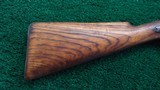 GODDART DOUBLE BARREL HAMMER PERCUSSION SHOTGUN - 15 of 17