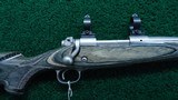 WINCHESTER MODEL 70 FEATHER WEIGHT STAINLESS STEEL RIFLE IN CALIBER 270 WSM - 1 of 21