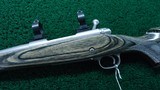 WINCHESTER MODEL 70 FEATHER WEIGHT STAINLESS STEEL RIFLE IN CALIBER 270 WSM - 2 of 21