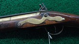 BRASS BARRELED EUROPEAN FLINTLOCK BLUDERBUSS - 3 of 21