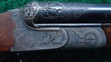 BEAUTIFUL SUPERIOR GRADE SxS 12 GAUGE SHOTGUN - 9 of 25