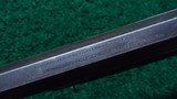VERY INTERESTING DELUXE WINCHESTER 1873 2ND MODEL SPECIAL ORDER RIFLE IN 44-40 - 10 of 20