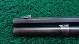 WINCHESTER MODEL 1873 SPECIAL ORDER RIFLE WITH 30 INCH OCTAGON BARREL IN 38 WCF - 12 of 20