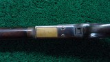WINCHESTER MODEL 1873 SPECIAL ORDER RIFLE WITH 30 INCH OCTAGON BARREL IN 38 WCF - 11 of 20