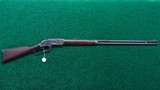 WINCHESTER MODEL 1873 SPECIAL ORDER RIFLE WITH 30 INCH OCTAGON BARREL IN 38 WCF - 20 of 20