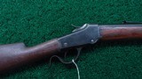 WINCHESTER MODEL 1885 LOW WALL RIFLE IN CALIBER 32-20 - 1 of 21