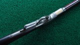 WINCHESTER MODEL 1873 WITH SPECIAL ORDER BUTTON MAGAZINE IN 44 WCF - 3 of 21