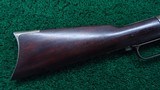 WINCHESTER MODEL 1873 WITH SPECIAL ORDER BUTTON MAGAZINE IN 44 WCF - 19 of 21