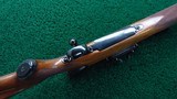 WINCHESTER MODEL 70 RIFLE RE-CHAMBERED TO CALIBER 222 - 3 of 19