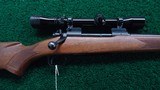 WINCHESTER MODEL 70 PRE-64 FEATHER WEIGHT RIFLE IN CALIBER 30-06 - 1 of 18