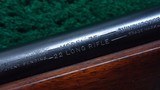 WINCHESTER MODEL 75 PRE-WAR TARGET RIFLE - 6 of 21