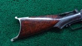 WINCHESTER 1873 DELUXE SPECIAL ORDER 28 INCH WITH RARE SWISS BUTTPLATE - 19 of 21