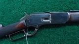 WINCHESTER MODEL 1876 DELUXE SHORT RIFLE IN 45-60 - 1 of 22