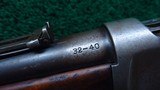 WINCHESTER MODEL 1894 SADDLE RING CARBINE IN SCARCE CALIBER 32-40 - 6 of 21