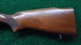 WINCHESTER MODEL 70 PRE-64 VARMINT RIFLE IN CALIBER 220 SWIFT - 16 of 20