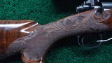 WINCHESTER MODEL 70 PRE-64 FEATHER WEIGHT BOLT ACTION RIFLE IN 264 MAG - 12 of 22