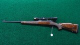 WINCHESTER MODEL 70 PRE-64 FEATHER WEIGHT BOLT ACTION RIFLE IN 264 MAG - 21 of 22