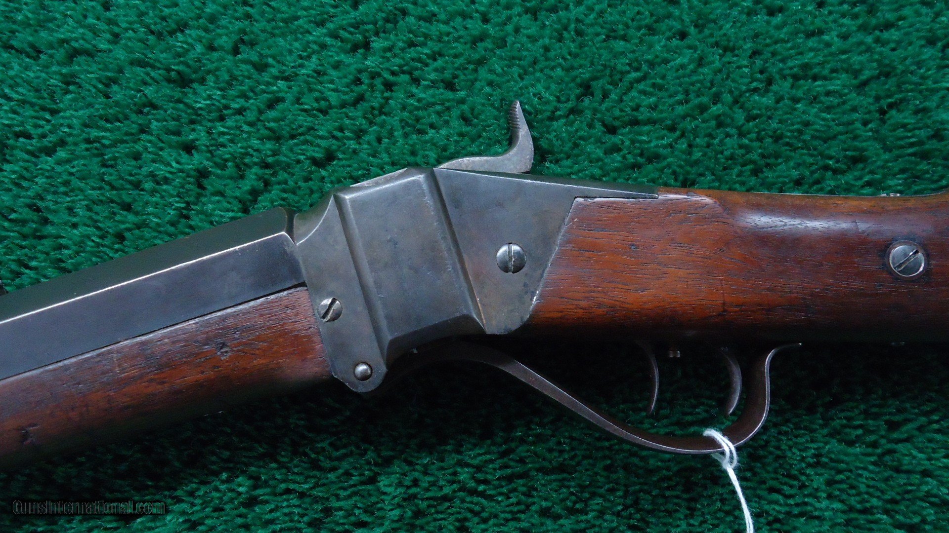 Heavy Barrel Sharps Model 1874 Buffalo Rifle With Fac - vrogue.co